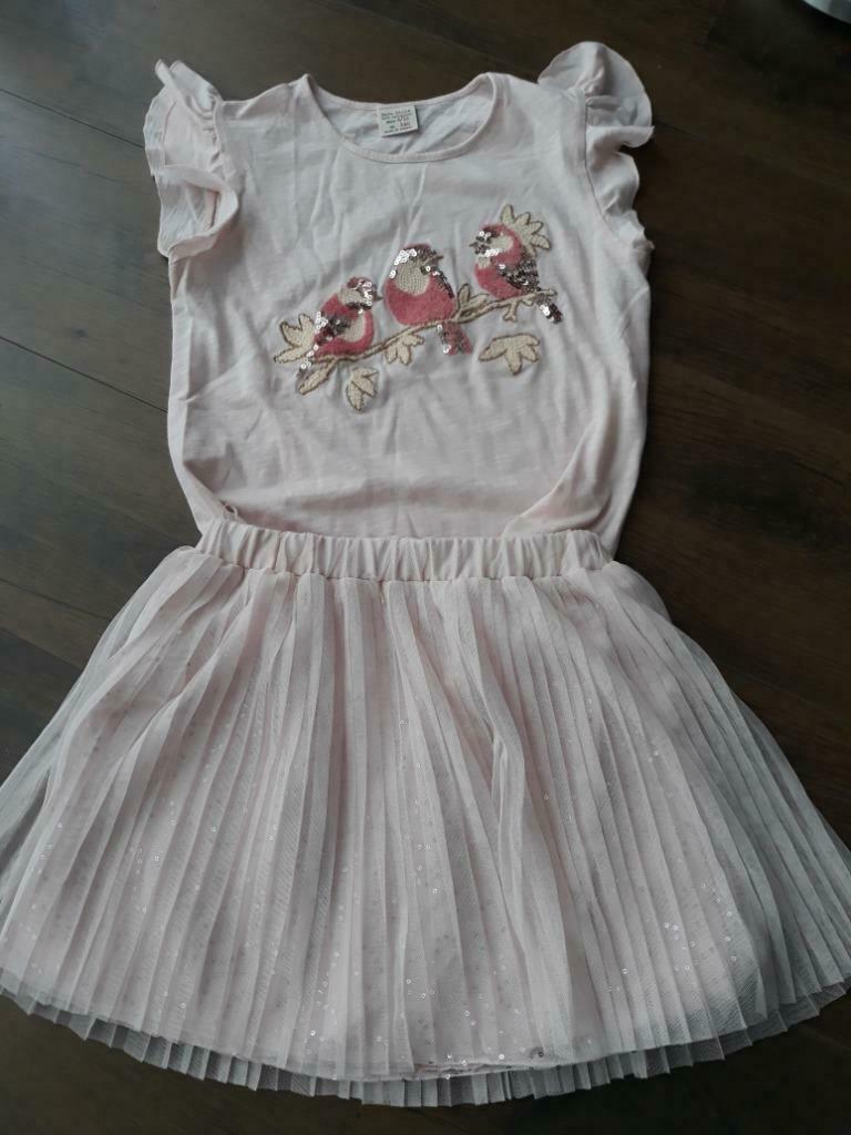 Ensemble 9/10 ans Benetton et Zara, Enlèvement ou Envoi, Comme neuf, Fille