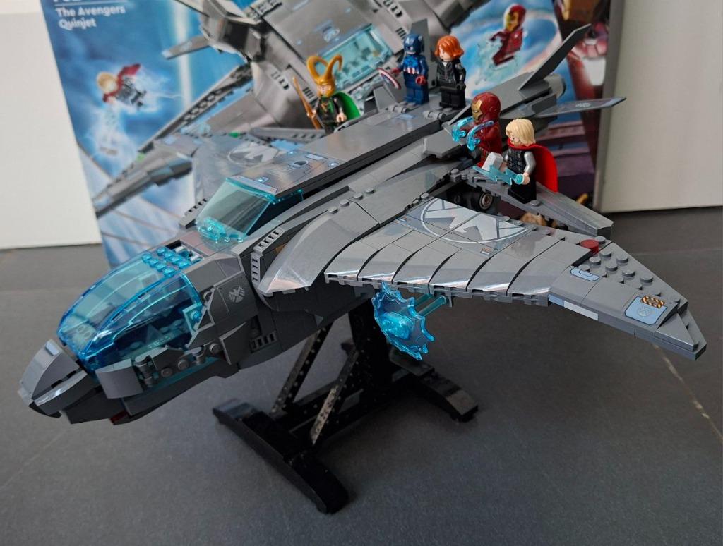 Lego Marvel The Avenger Quinjet (76248), Een of twee spelers, Ophalen, Zo goed als nieuw, LEGO