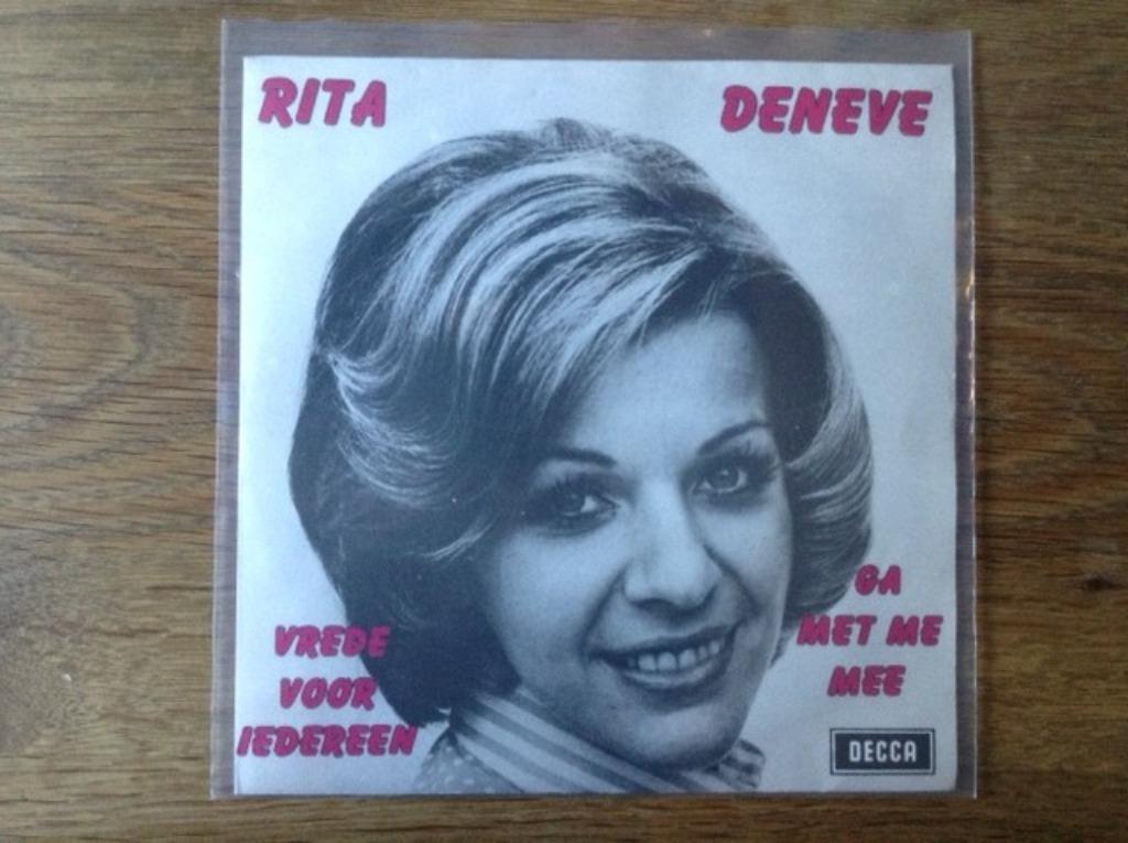 single rita deneve, Cd's en Dvd's, Vinyl Singles, Nederlandstalig, Ophalen of Verzenden