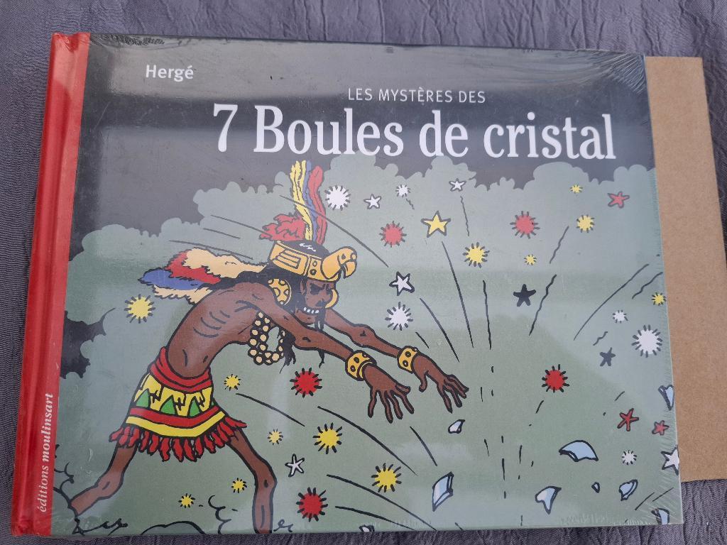 Tintin noir & blanc Les mystères des 7 boules de cristal, Livres, BD, Neuf, Enlèvement ou Envoi