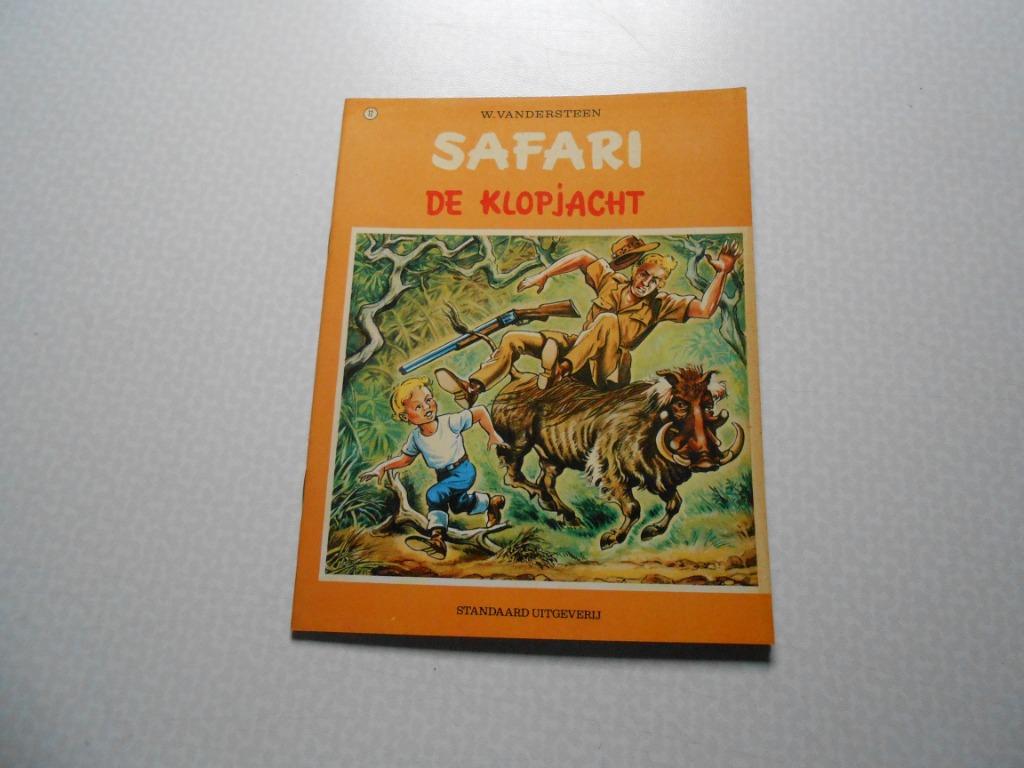 Safari 12 De klopjacht 1972 1 ste druk., Neuf, Enlèvement ou Envoi, Willy Vandersteen, Une BD