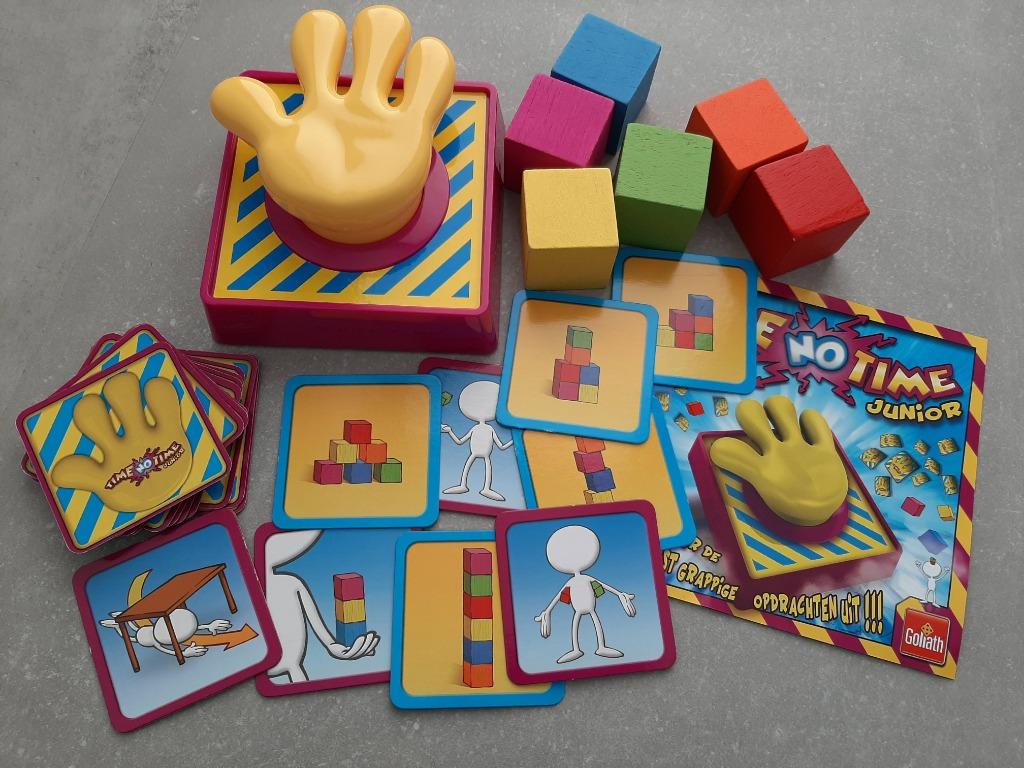 Time no Time Junior, perfecte staat., Hobby en Vrije tijd, Vijf spelers of meer, Ophalen of Verzenden, Zo goed als nieuw, Goliath