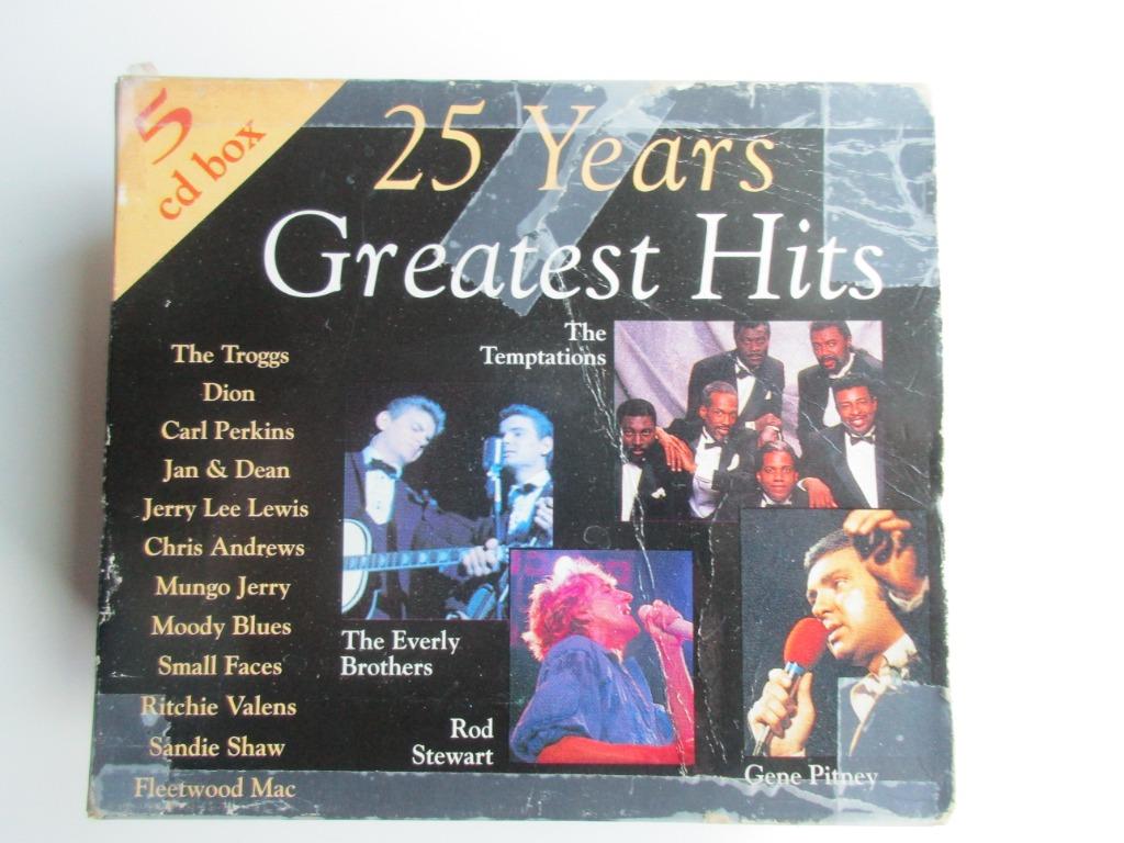 CD box "25 YEARS GREATEST HITS ", Ophalen of Verzenden, Zo goed als nieuw, Boxset