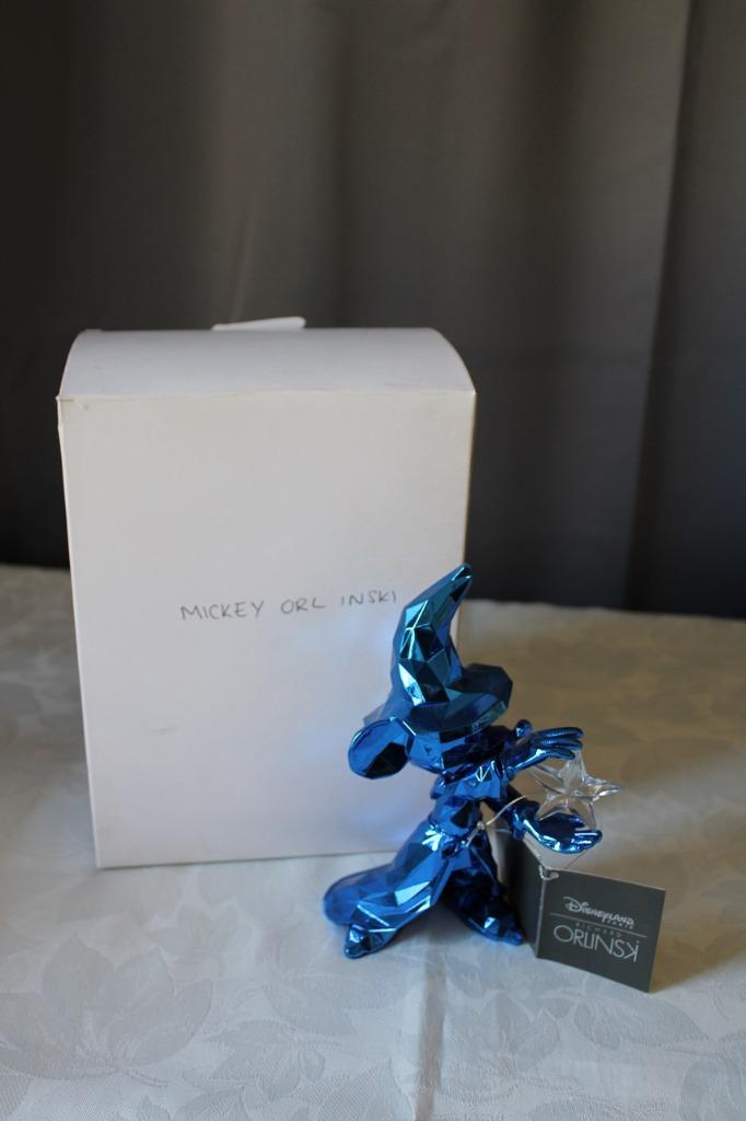 *Disney Mickey Orlinski (kunstenaar Richard Orlinski 1966), Verzamelen, Disney, Zo goed als nieuw, Beeldje of Figuurtje, Mickey Mouse