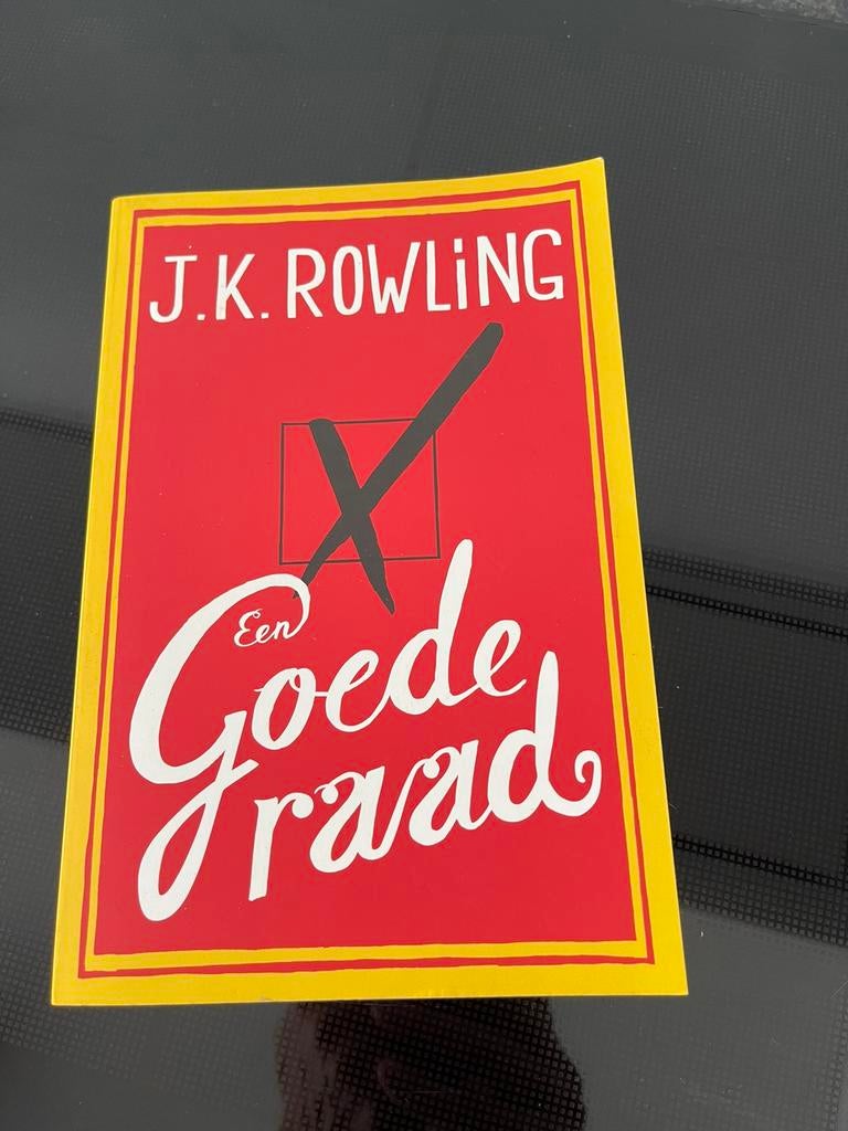 J.K. Rowling - Een goede raad, Neuf, J.K. Rowling, Enlèvement ou Envoi