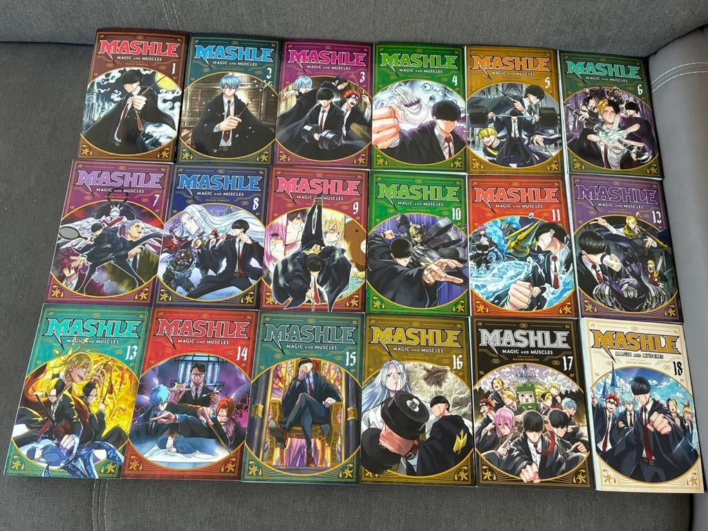 18 nouveaux mangas | Mashle magic and muscles, Livres, Série complète ou Série, Enlèvement ou Envoi, Neuf, Hajime Komoto