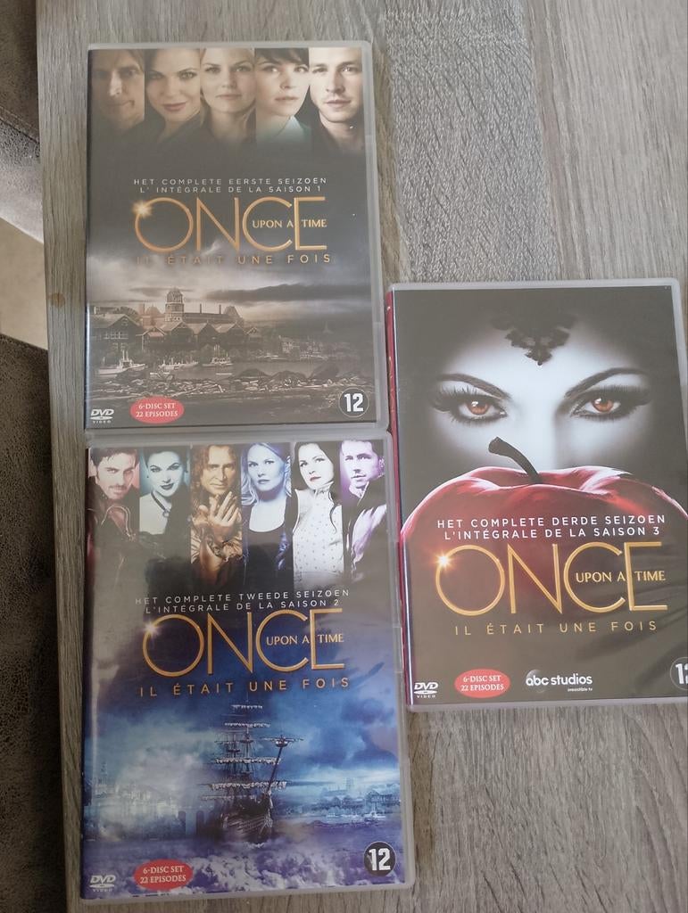 Once upon a Time seizoen 1,2,3, Cd's en Dvd's, Dvd's | Tv en Series, Ophalen of Verzenden, Gebruikt