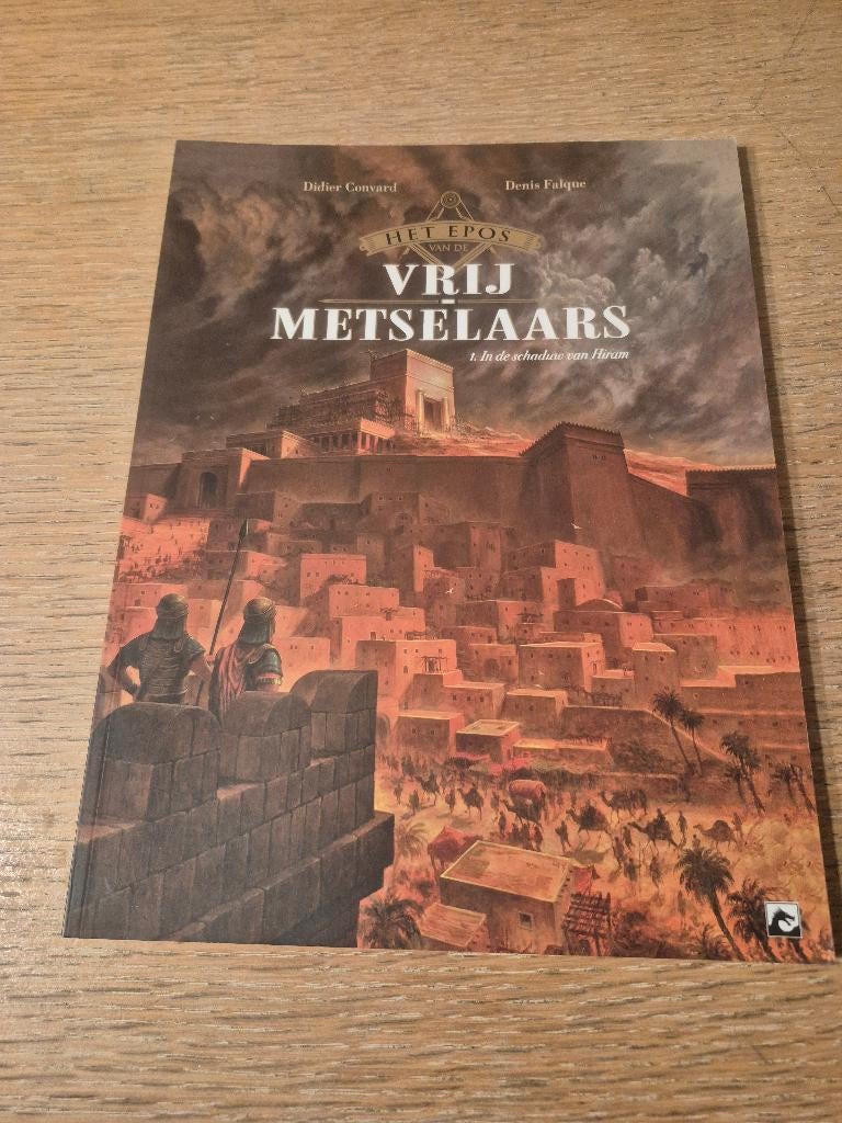Strip Vrij Metselaars nummer 1 : in de shaduw van Hiram, Eén stripboek, Ophalen of Verzenden, Zo goed als nieuw, Didier Convard