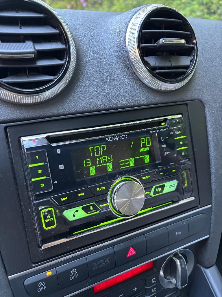 Kenwood DPX-5000BT autoradio met cd-speler, Autos : Divers, Autoradios, Comme neuf, Enlèvement ou Envoi