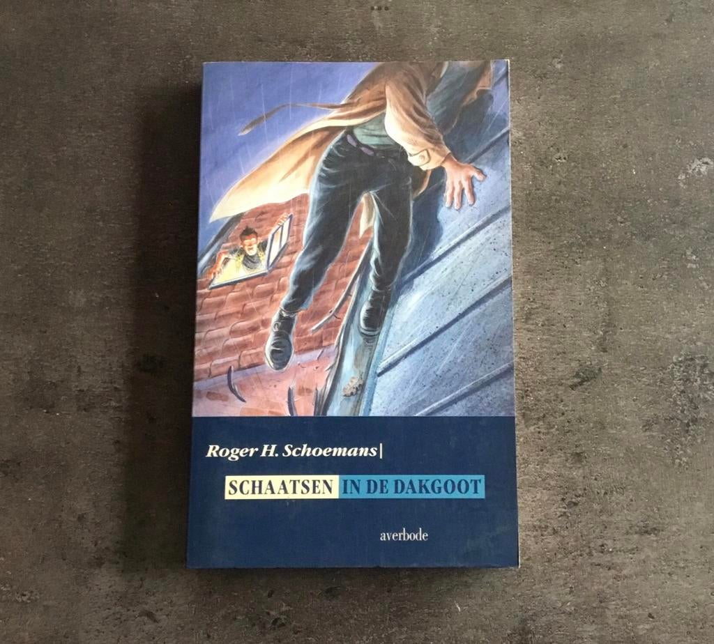 Top - schaatsen in de dakgoot - roger h. Schoemans, Enlèvement ou Envoi, Comme neuf