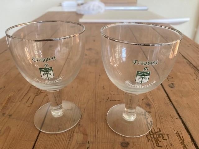 Objet de collection en verre West-Vleteren, Enlèvement, Comme neuf, Verre ou Verres