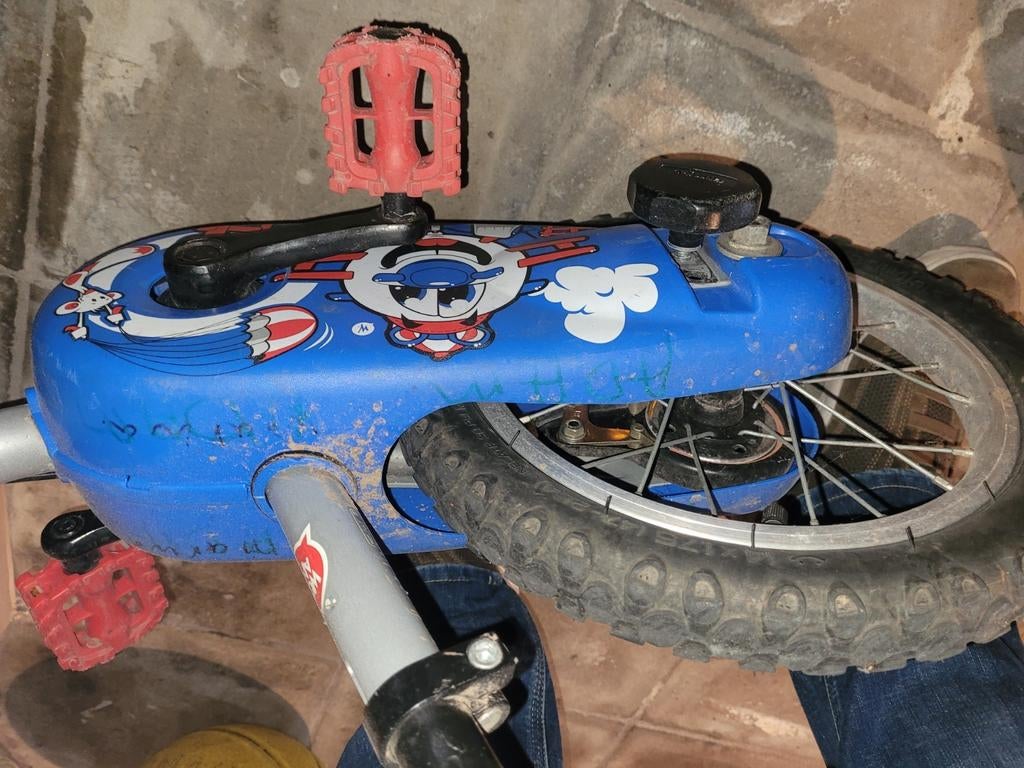 Kinderfiets, Ophalen, Gebruikt