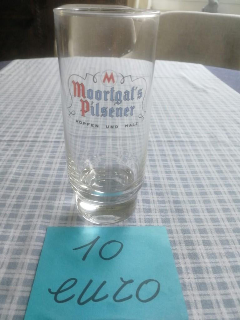 Bierglas Moortgat Breendonk - Hopfen und malz - €10, Verzamelen, Glas en Drinkglazen, Ophalen of Verzenden, Bierglas