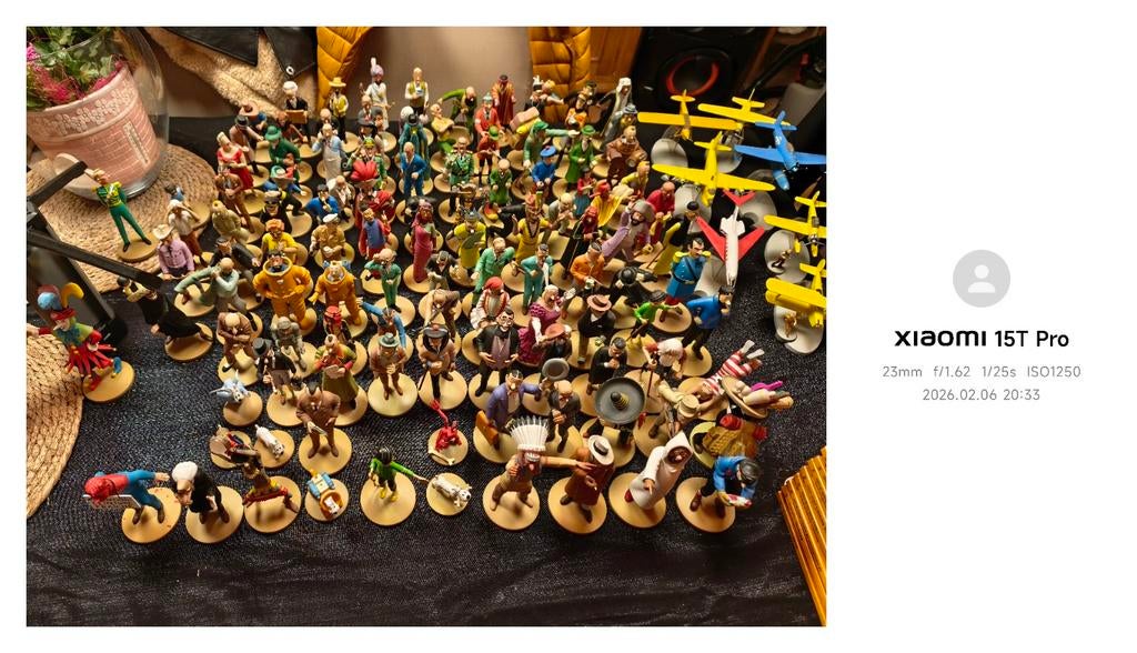 111 Figurines tintin Hergé moulinsart, Ophalen