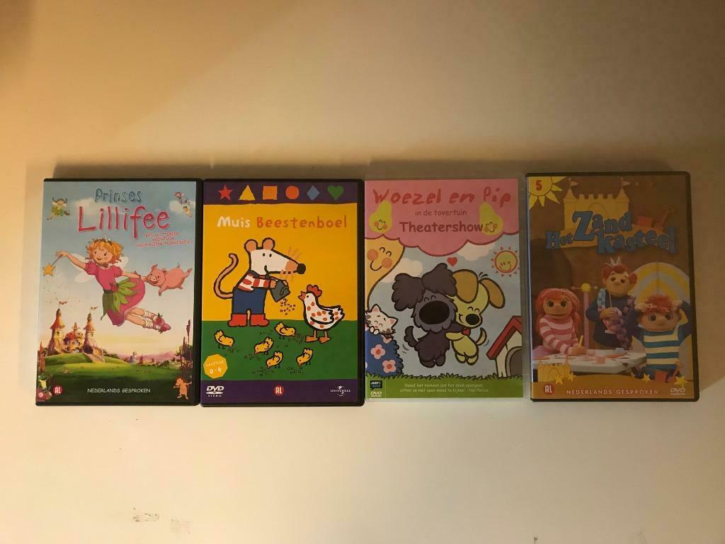 Set van 4 DVD's kinderen, Tous les âges, Enlèvement ou Envoi