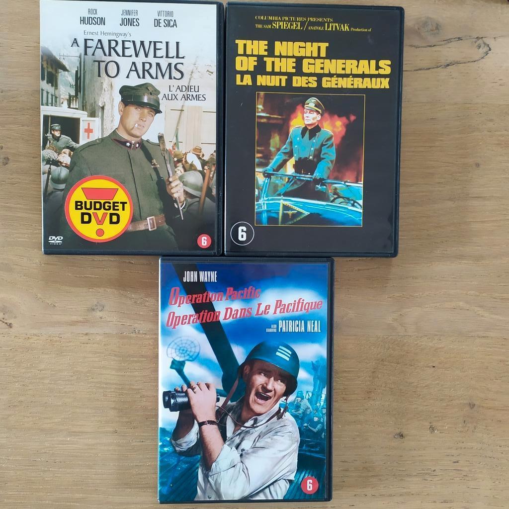 Lot 3: DVD War TBE, Cd's en Dvd's, Dvd's | Actie, Zo goed als nieuw, Oorlog, Vanaf 6 jaar, Ophalen of Verzenden