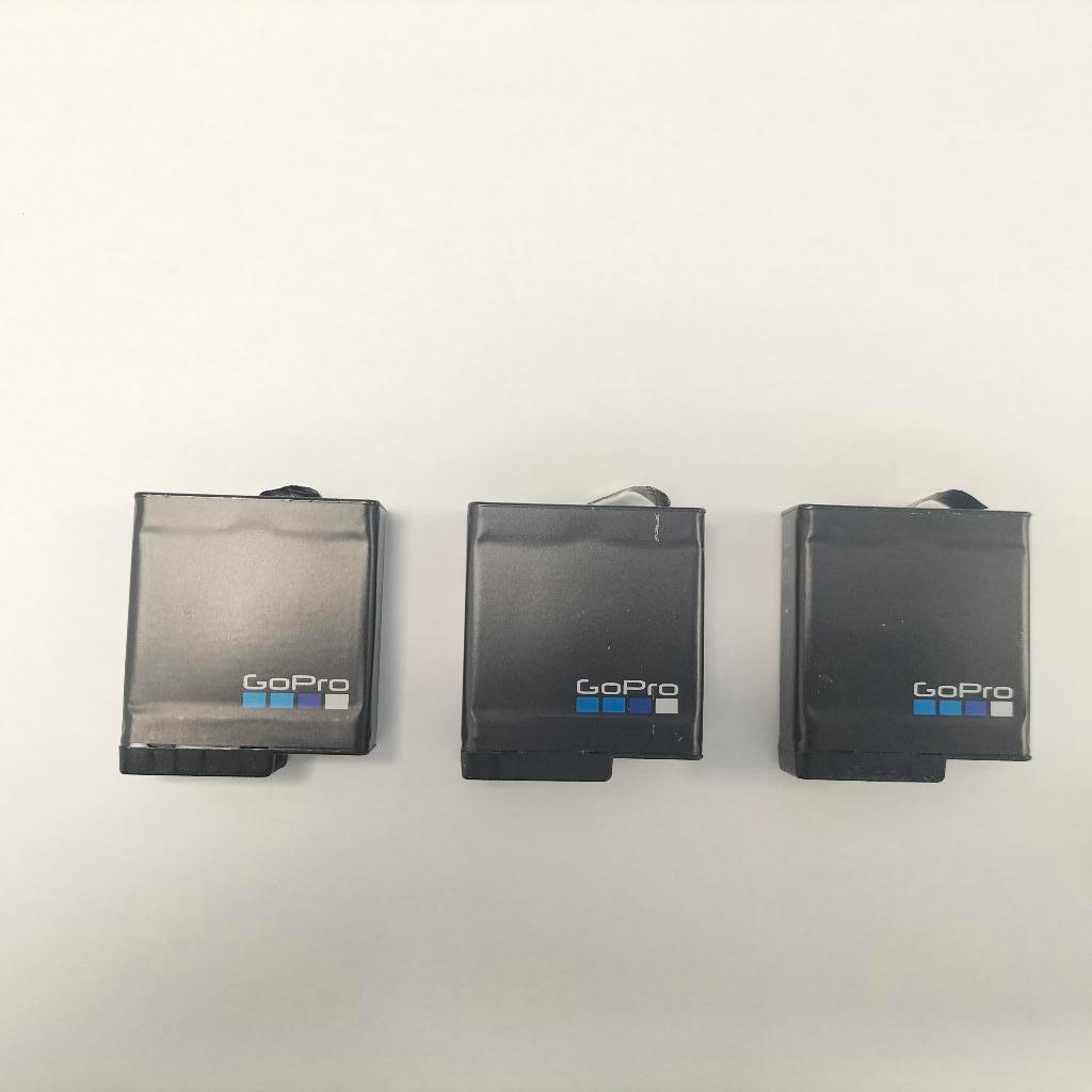 3 Gopro Batterijen (Type HERO 5 / 6 / 7 en 2018), Ophalen of Verzenden, Gebruikt, GoPro