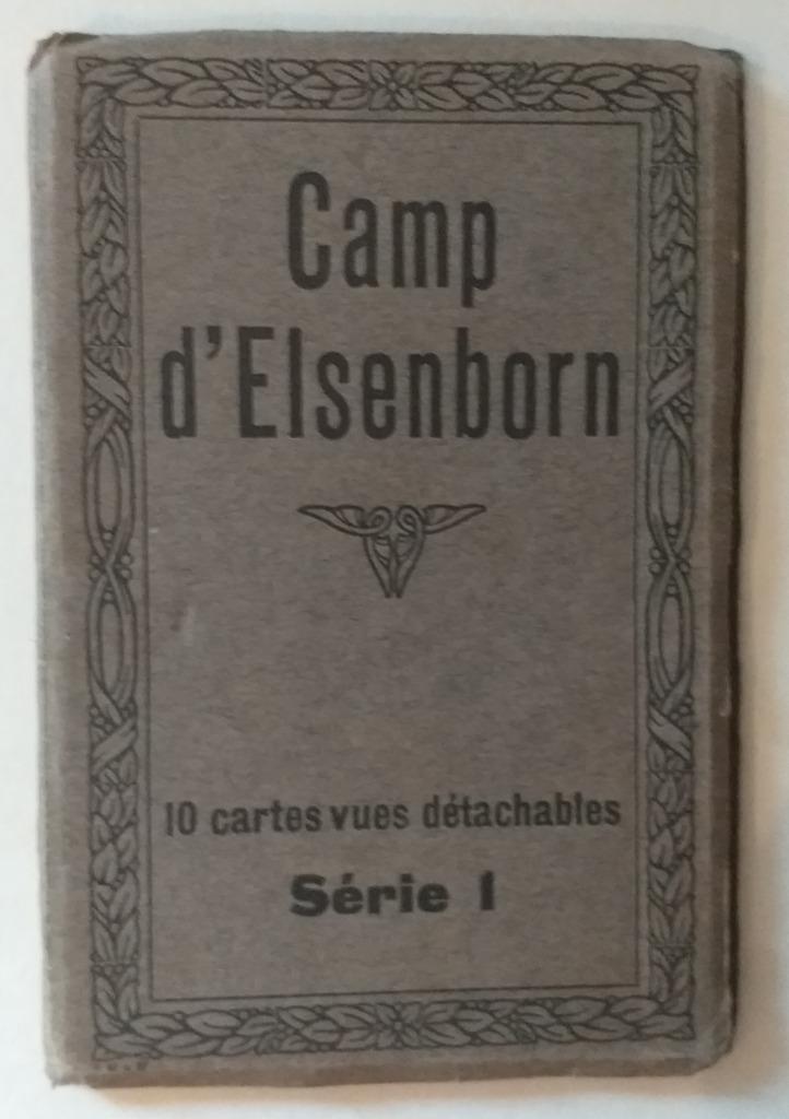 Cartes postales leporello Le Camp d'Elsenborn - série 1 (10), Enlèvement ou Envoi