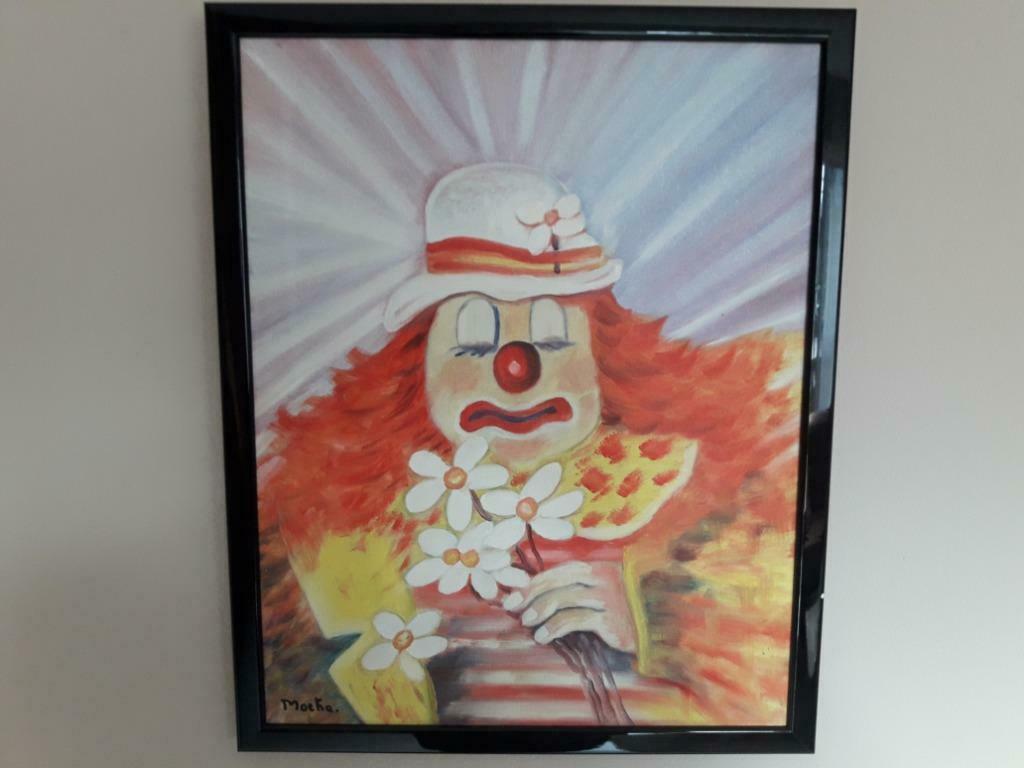 peinture Clown 2, Enlèvement