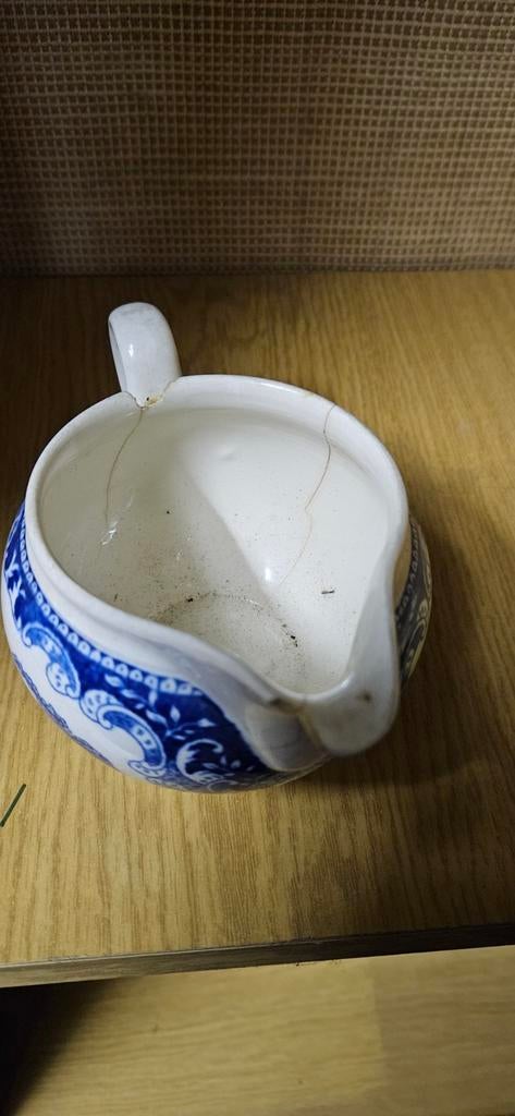 Oude melkpot Delfst blauw, Antiek en Kunst, Ophalen