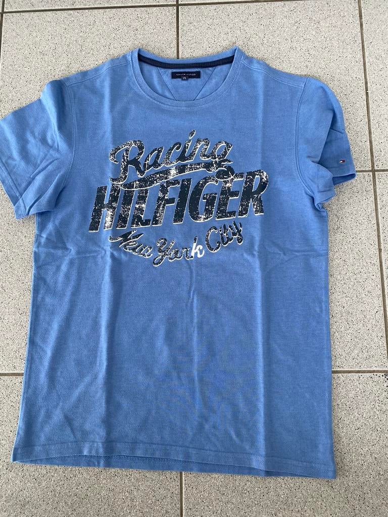 Blauwe t-shirt van Tommy Hilfiger maat 176, Kinderen en Baby's, Kinderkleding | Maat 176, Gebruikt, Ophalen of Verzenden, Tommy Hilfiger