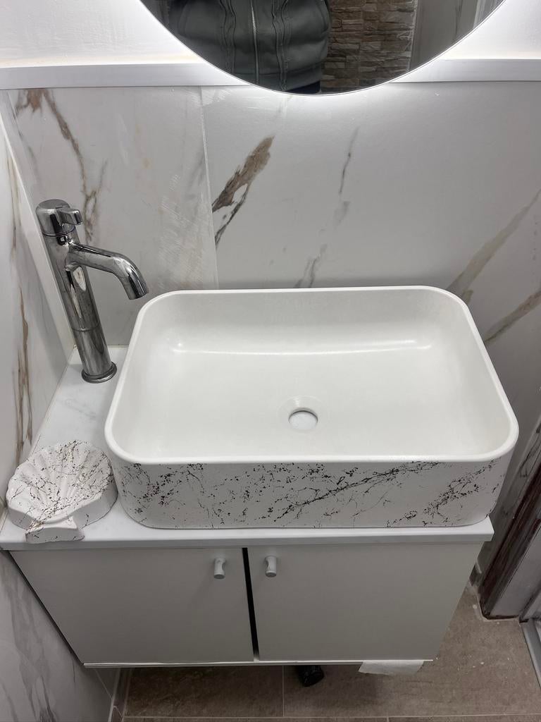 Lavabo gold marble, Enlèvement ou Envoi, Comme neuf