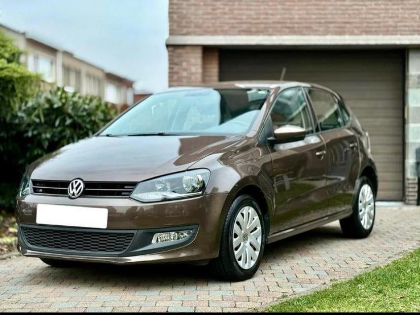 Volkswagen polo 2014 benzine, Auto's, Voorwielaandrijving, Stof, Zwart, Parkeersensor