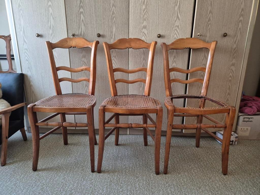 3 antieke stoeltjes om op te maken 🪑🪑🪑, Antiek en Kunst, Ophalen