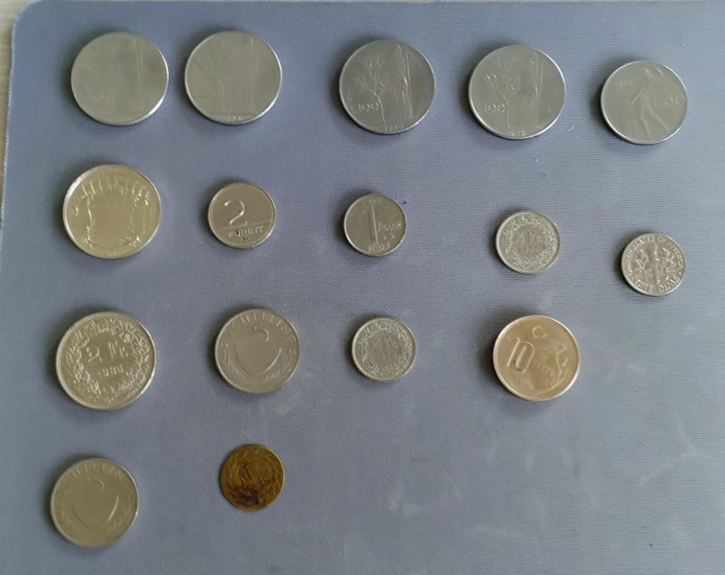 Lot de pièces de monnaie diverses, Enlèvement ou Envoi, Argent, Monnaie en vrac, Argent