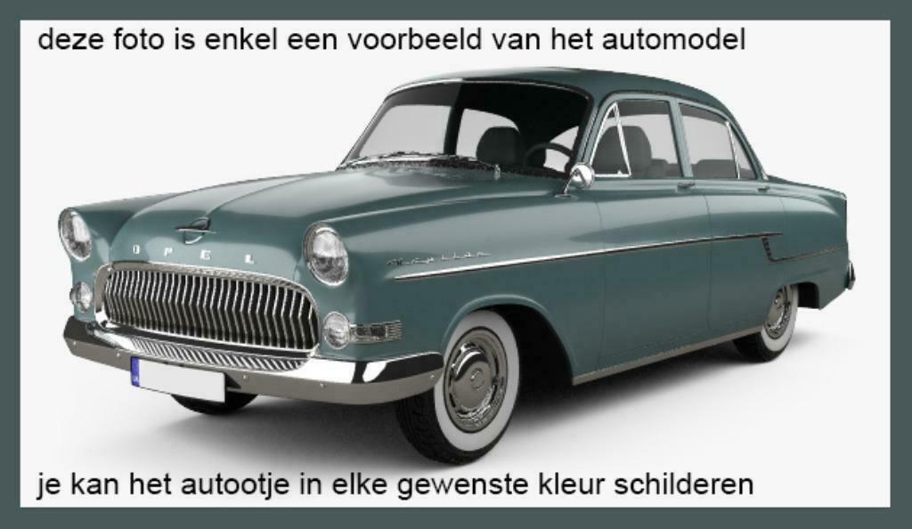 Hostaro Opel Kapitän, Hobby en Vrije tijd, Modelbouw | Auto's en Voertuigen, Nieuw, Verzenden