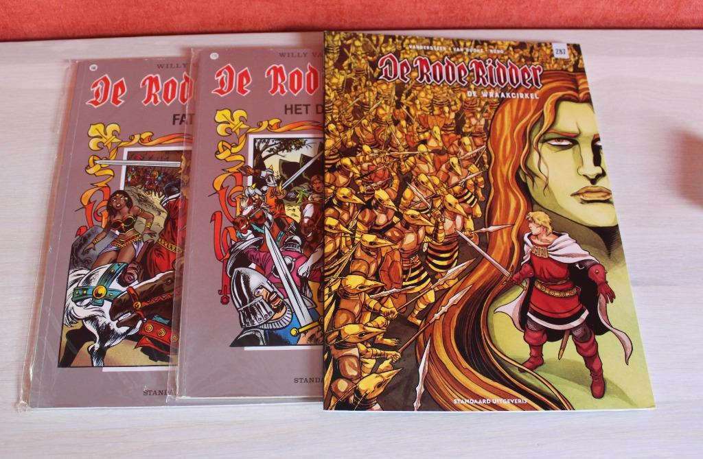 De Rode Ridder 168, 176 & 287 eerste druk & zoals nieuw, Livres, BD, Plusieurs BD, Enlèvement ou Envoi, Comme neuf