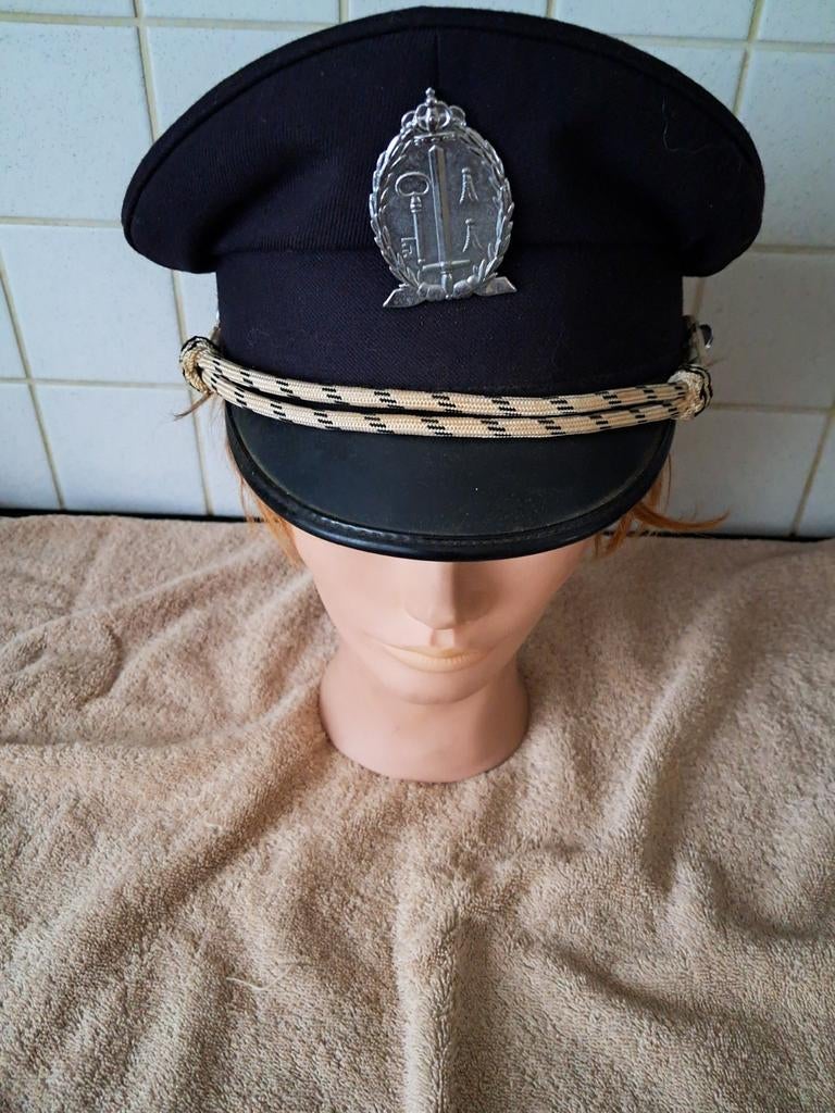 Kepi van de gevangenisbewaker, Ophalen of Verzenden, Overige soorten, Helm of Baret