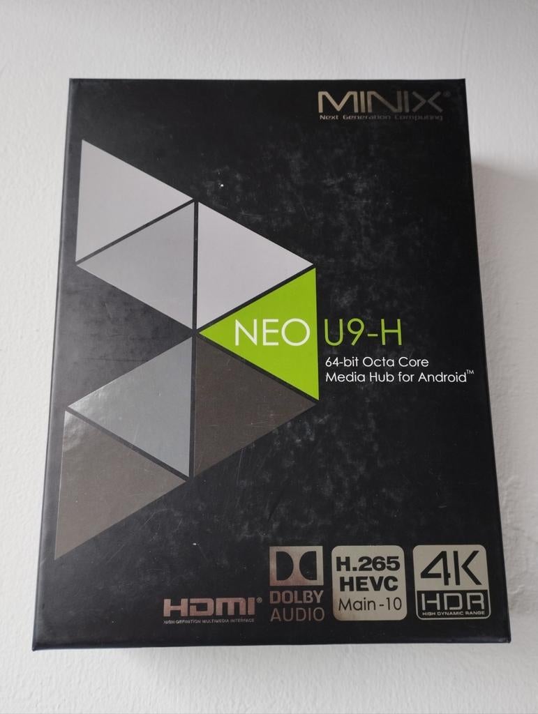 Lecteur média Minix NEO U9H, TV, Hi-fi & Vidéo, Enlèvement ou Envoi, Comme neuf