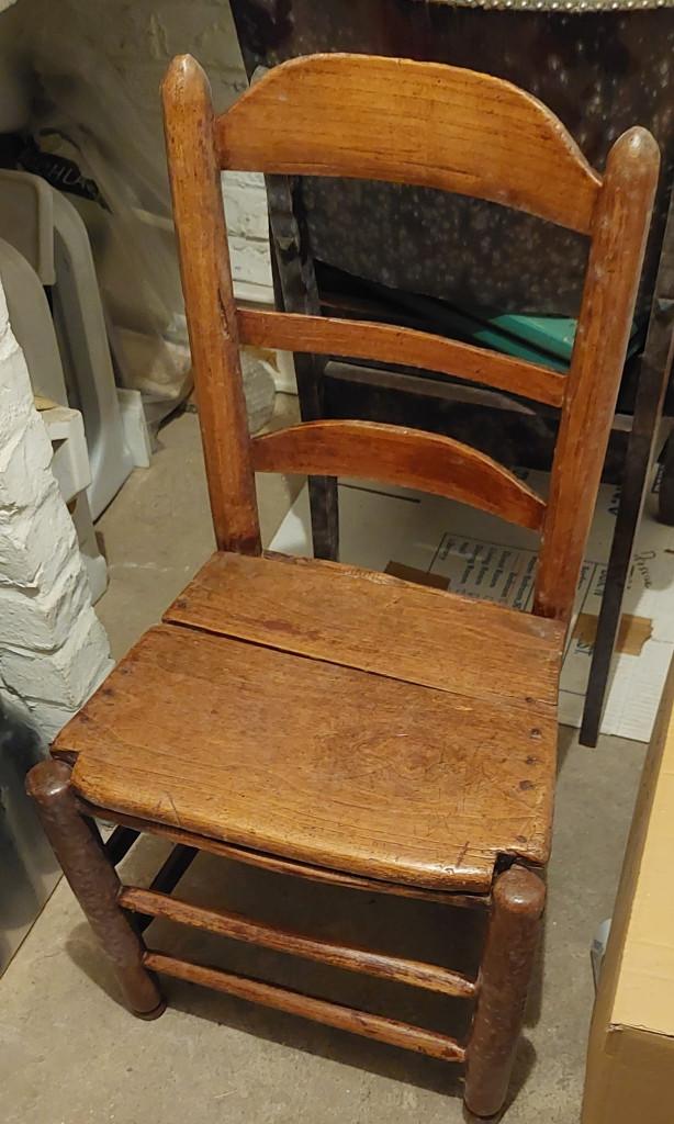 Chaise ancienne, Enlèvement