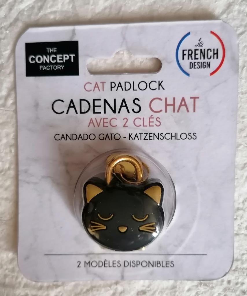 Cadenas chat (noir ou rose)., Verzamelen, Ophalen of Verzenden, Nieuw