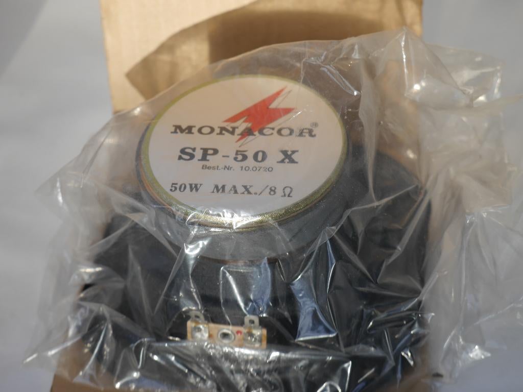MONACOR SP50X HP HIFI 50W /8 Ohms Large Bande, Neuf, Moins de 60 watts, Enlèvement ou Envoi, Haut-parleur central