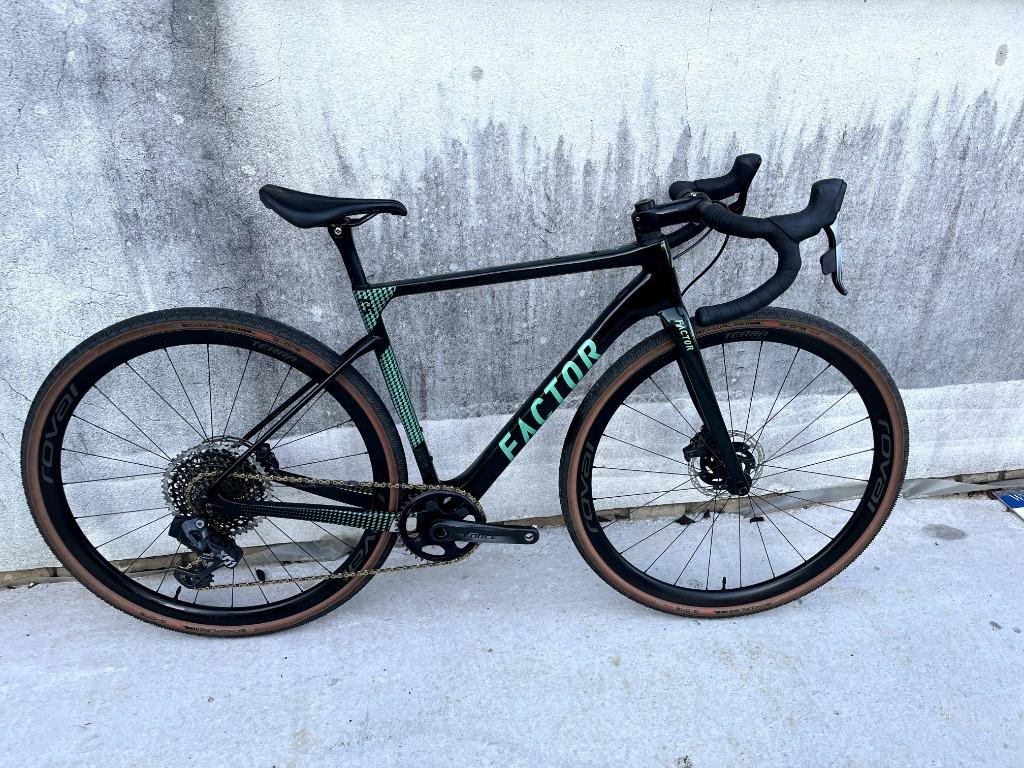 Kit Cadre Factor LS - Parfait état - Gravel, Vélos & Vélomoteurs, Enlèvement ou Envoi, Comme neuf, Carbone