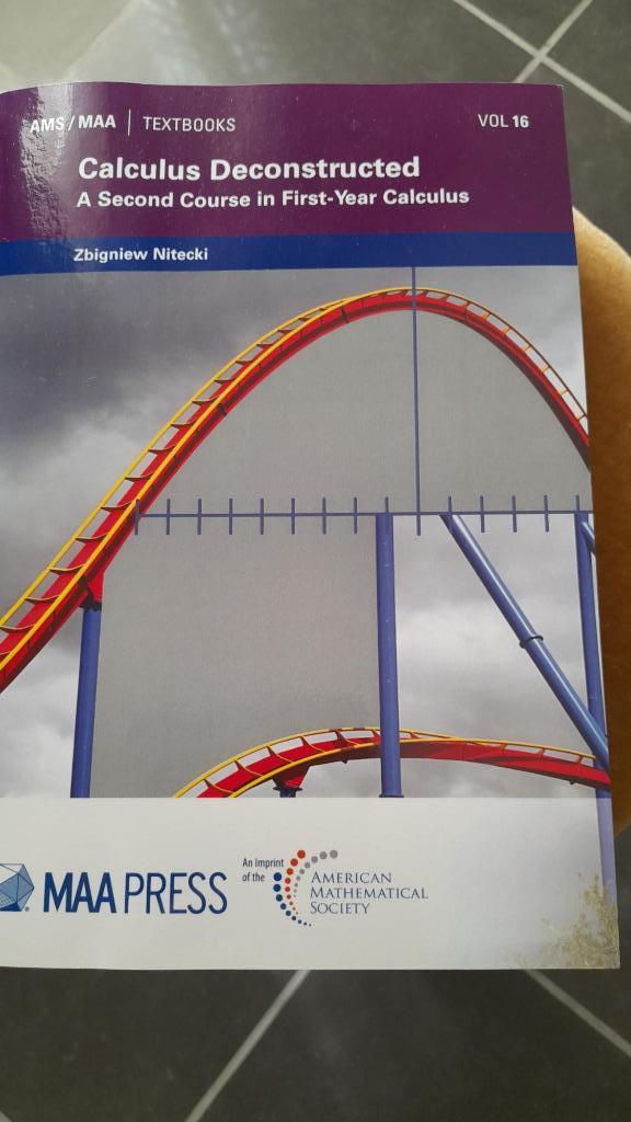 Calculus deconstructed, Boeken, Studieboeken en Cursussen, Ophalen, Zo goed als nieuw