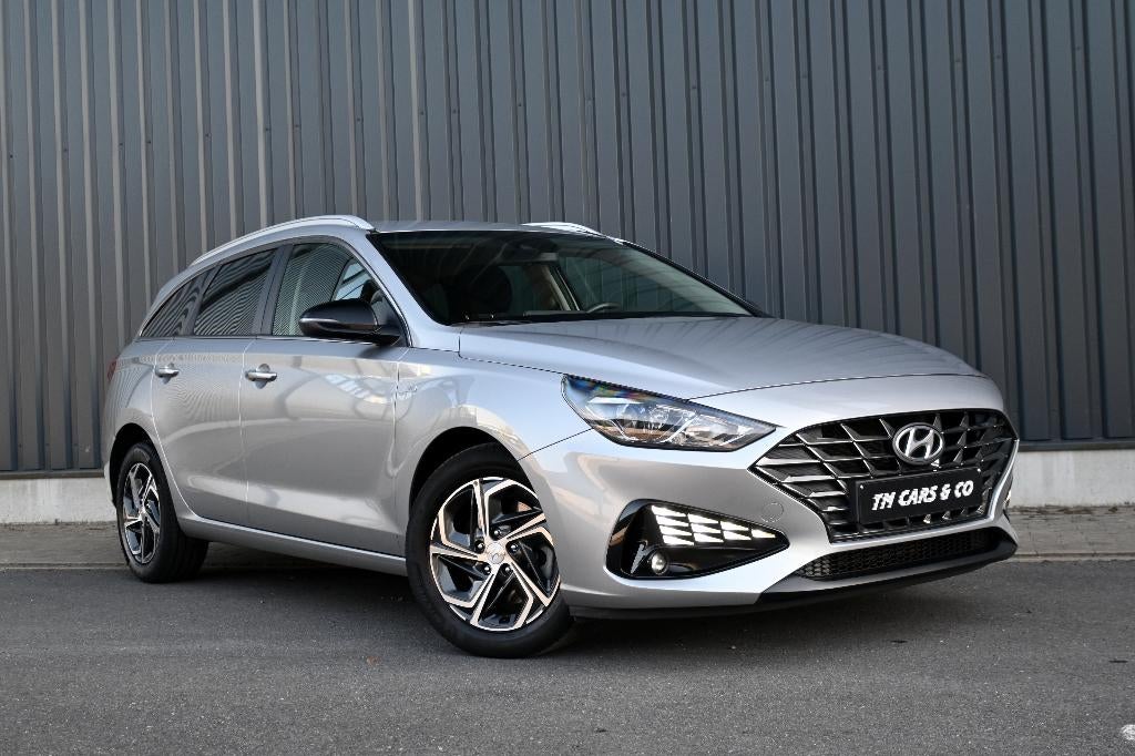 Hyundai i30 1.0T-GDi hybride/autom caméra, GPS, clé, TVA, Argent ou Gris, Achat, 998 cm³, Euro 6