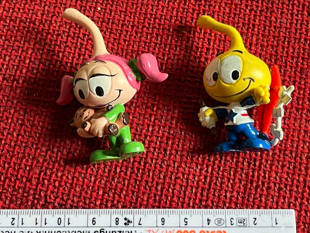 2x originele vintage 1984 popjes De Snorkels, Ophalen, Zo goed als nieuw