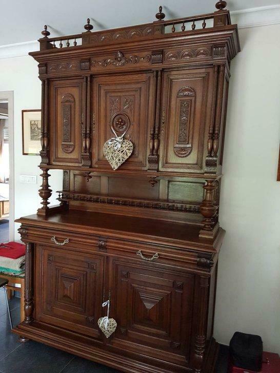 Antieke kast Henri Deux, Antiek en Kunst, Ophalen of Verzenden