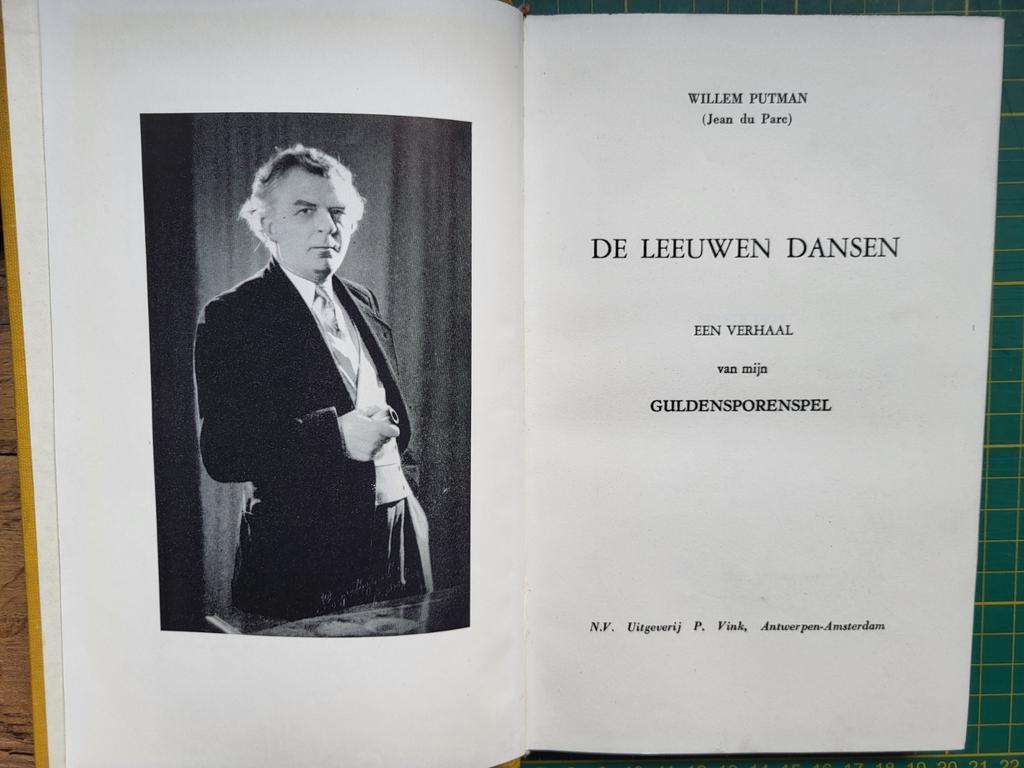 Willem Putman - De leeuwen dansen - Guldensporenspel, Enlèvement ou Envoi, Utilisé