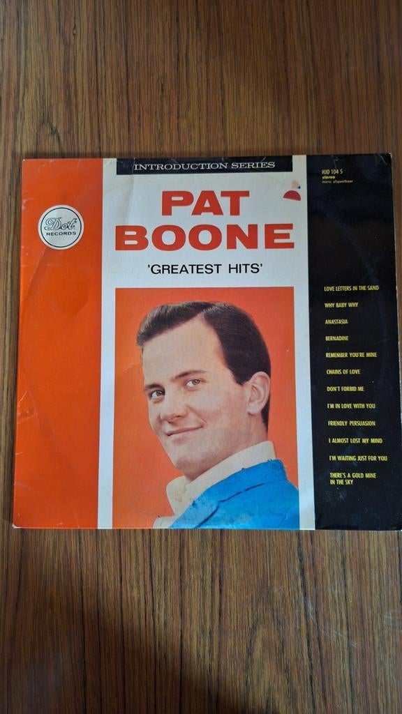 Vinyl LP Pat Boone aan 1 euro, Ophalen of Verzenden, Zo goed als nieuw