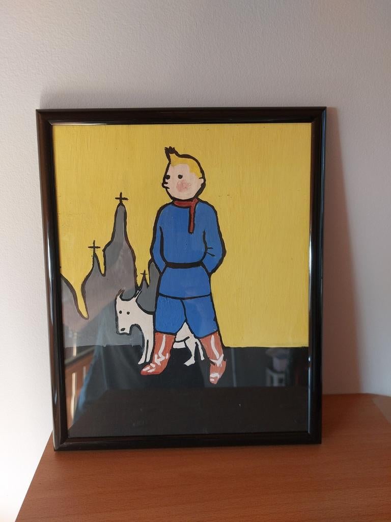Cadre tintin, Collections, Enlèvement, Tintin