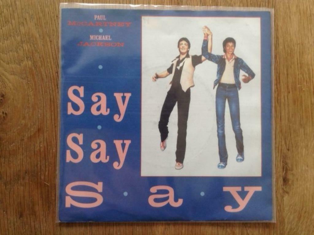 single paul mccartney & michael jackson, Ophalen of Verzenden, 7 inch, Pop, Single
