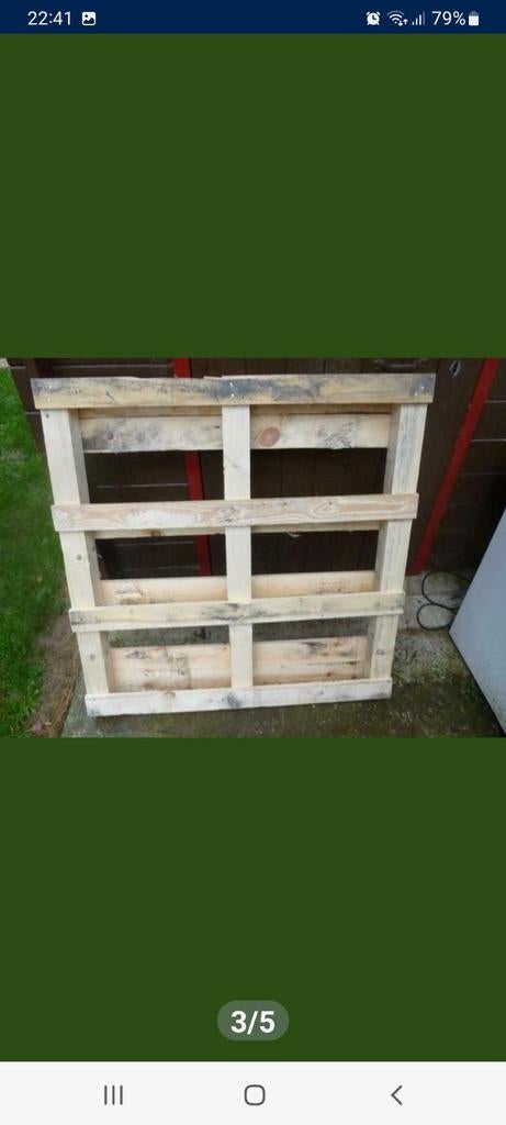 Palettes à vendre, Bricolage & Construction, Enlèvement ou Envoi, Comme neuf