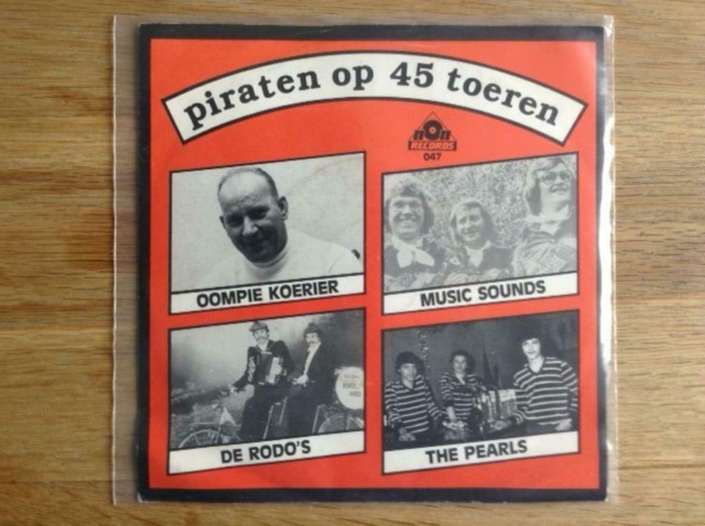 single piraten op 45 toeren, Ophalen of Verzenden, 7 inch, Nederlandstalig, Single