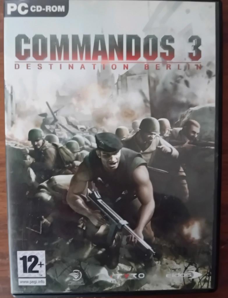 PC CD-Rom Commandos 3 Destination Berlin, Games en Spelcomputers, Ophalen of Verzenden, Gebruikt
