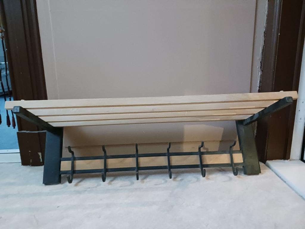 Kapstok met hoedenplank 70cm breed., Huis en Inrichting, Woonaccessoires | Kapstokken, Ophalen, Gebruikt