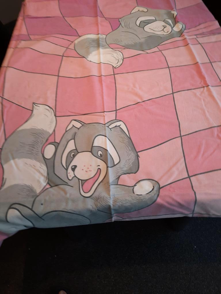 Kinderdekbed 1 persoons met kussensloop  USCHI, Kinderen en Baby's, Ophalen of Verzenden, Gebruikt
